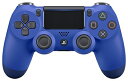 【中古】 ワイヤレスコントローラー (DUALSHOCK 4) ウェイブ・ブルー (CUH-ZCT2J12)