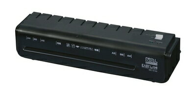 【中古】 ナカバヤシ パーソナルラミネーター A4 2本ローラー ブラック NEL-101A4D