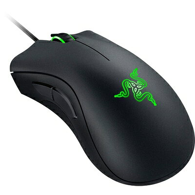  Razer DeathAdder Essential ゲーミングマウス 有線 5ボタン 軽量 96g エルゴノミック形状  RZ01-02540100-R3M1