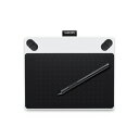 【中古】 ワコム Intuos Draw 【旧モデル】ペン入力専用 お絵描き入門モデル Sサイズ ホワイト CTL-490/W0