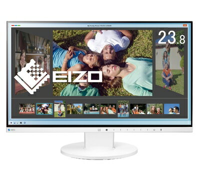 【中古】 EIZO FlexScan 23.8インチ カラー液晶モニター ( 1920×1080 / IPSパネル / 5ms / ノングレア/ ホワイト ) EV2450-WTR 【中古】 EIZO FlexScan 23.8インチ カラー液晶モニター ( 1920×1080 / IPSパネル / 5ms / ノングレア/ ホワイト ) EV2450-WTR
