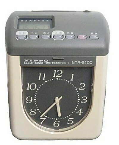 【中古】 タイムレコーダー NIPPO NTR-2100 ニッポー