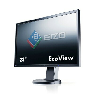 【中古】 EIZO FlexScan 23インチカラー液晶モニター 1920x1080 DVI-D 24Pin DisplayPort D-sub 15Pin ブラック FlexScan EV2336W EV2336W-FSBK