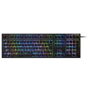 【中古】 東プレ REALFORCE RGB JPモデル 112キーUSB日本語配列 1680万色バックライト機能/ON位置3段階調節機能搭載 ALL45g ブラック AEAX02
