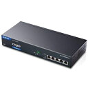 【中古】 エレコム スイッチングハブ ギガビット対応 5ポート 金属筺体 PoE 静音ファンレス 3年間 EHB-UG2B05-PL