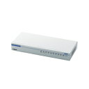 【中古】 Logitec スイッチングハブ ギガビット対応 8ポート 電源内蔵 メタル 50℃対応 LAN-GSW08P/HGW