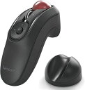 【中古】 エレコム トラックボールマウス ハンディタイプ Relacon メディアコントロールボタン搭載 スタンド付 静音 Bluetooth ブラック M-RT1BRXBK