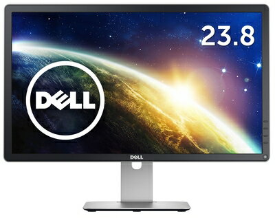 Display Monitor （Other） - 【中古】 Dell ディスプレイ モニター P2414H 23.8インチ/フルHD/IPS非光沢/8ms/VGA,DP,DVI/USBハブ