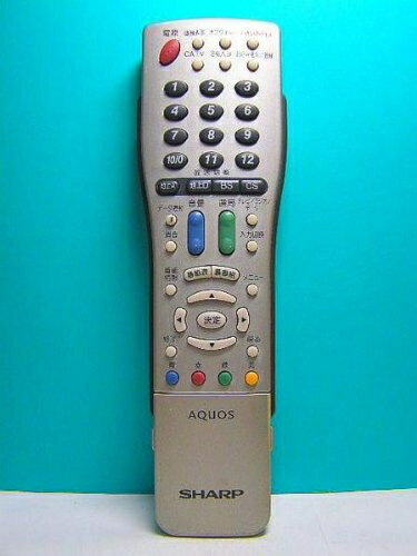 【中古】 シャープ テレビリモコン GA366WJSA