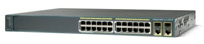 【中古】 CISCO Catalyst 2960-24PC-L インテリジェント イーサネット POE対応 スイッチ WS-C2960-24PC-L