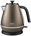 【中古】 デロンギ(DeLonghi) 電気ケトル ディスティンタ コレクション フューチャーブロンズ 1.0L 空だき防止 自動電源オフ KBI1200J-B...