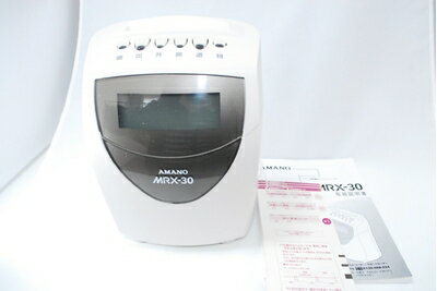 楽天市場】アマノ 電子タイムレコーダーMRX30 MRX30の通販 楽天市場】アマノ 電子タイムレコーダーMRX30 MRX30の通販
