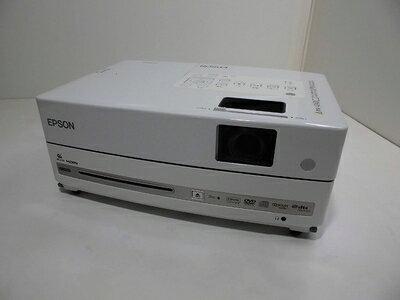 【中古】 EPSON dreamio ホームプロジェクター 2,500lm WXGA 4.3kg ハ ...