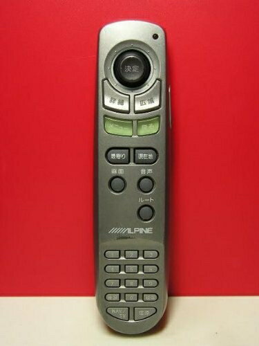 Desktop Type - 【中古】 アルパイン カーナビリモコン RUE-4107