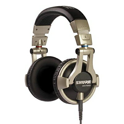 【中古】 【国内正規品】SHURE 密閉型 プロフェッショナル・モニター・ヘッドホン SRH750DJ-A