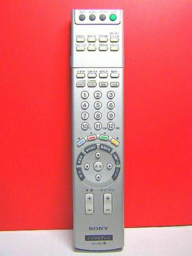 【中古】 SONY デジタルテレビリモコン RM-J1005