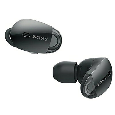 【中古】 ソニー 完全ワイヤレスノイズキャンセリングイヤホン WF-1000X : Alexa搭載 Bluetooth対応 左右分離型 マイク付き 2017年モデル 360 Reality Audio認定モデル ブラック WF-1000X B