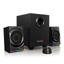 【中古】 Sound BlasterX Kratos S5 最大出力120W USB接続/アナログ接続 対応 2.1 チャンネル ゲーミング スピーカー 最大2...