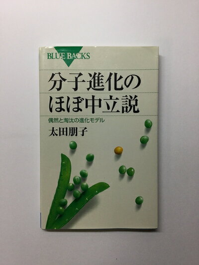 【中古】 分子進化のほぼ中立説―偶然と淘汰の進化モデル (ブルーバックス)