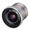 【中古】 SAMYANG 単焦点広角レンズ 12mm F2.0 シルバー フジフイルム X用 APS-C用