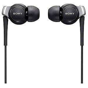 【中古】 SONY カナル型イヤホン ブラック MDR-EX300SL/B