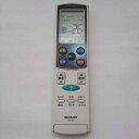 【中古】 2056380716 CRMC-A733JBEZ エアコンリモコン シャープ SHARP