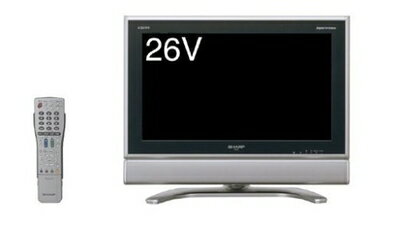 【中古】 シャープ 26V型 液晶 テレビ AQUOS LC-26GH1 ハイビジョン 2006年モデル
