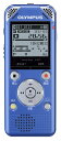 【中古】 OLYMPUS ICレコーダー VoiceTrek 2GB MP3/WMA ステレオ録音 microSD対応 LBL ライトブルー V-801