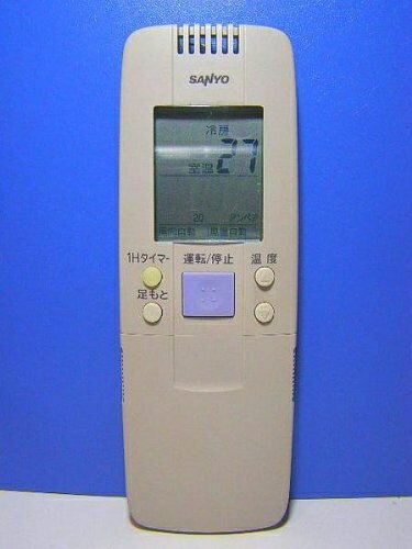 【中古】 サンヨー エアコンリモコン RCS-GA1DE