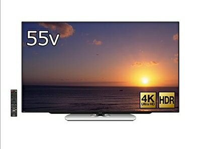 【中古】 シャープ 55V型 液晶 テレビ AQUOS LC-55U40 4K 外付HDD対応(裏番組録画) 2画面表示 2016年モデル