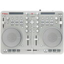 【中古】 Vestax DJコントローラー Spin2 シルバー iPhone/iPad/iPod touch対応 algoriddim djay/vjay対応