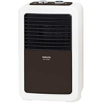 【中古】 [山善] セラミックヒーター ミニタイプ (温度調節機能付) (転倒OFFスイッチ) ブラウン DMF-SA066(T) [メーカー1年]