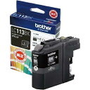 【中古】 LC113BK ブラザー ブラック 純正 インク 113 2箱セット
