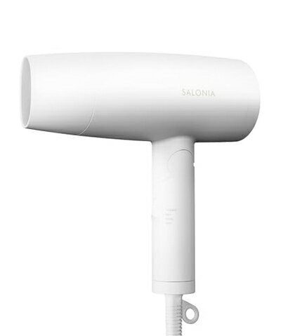 【中古】 SALONIA サロニア | スピーディーイオン ドライヤー 【ホワイト】 ヘアドライヤー 大風量 速乾 軽量 マイナスイオン SL-013WH