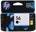 【中古】 HP 56 純正 インクカートリッジ 黒 ブラック C6656AA#003 【国内正規品】 ブラック(黒)
