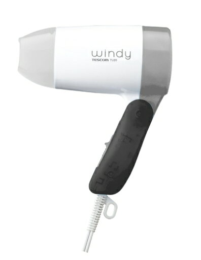 【中古】 テスコム (TESCOM) ドライヤー windy グレー TU20-H 【中古】 テスコム (TESCOM) ドライヤー windy グレー TU20-H