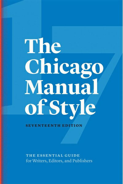 楽天Haute Produit【中古】 The Chicago Manual of Style, 17th Edition