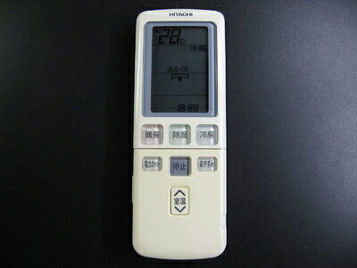 【中古】 日立 エアコンリモコン RAR-4Y4