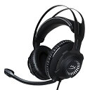 【中古】 HyperX Cloud Revolver S ゲーミングヘッドセット 7.1ch Dolby PS4 PS5 PC 低反発クッション 受賞歴のある快適さ 3.5mm 頑丈なスチールフレーム TeamSpeak Discord認証 USBオーディオコントロールボックス付属 HX-HSCRS-GM/AS ブラック