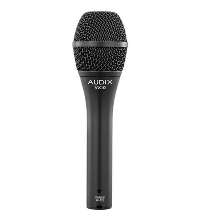 【中古】 AUDIX オーディックス VX10 ボーカル ライブ 歌ってみた録音 スタジオ録音用 ハンドヘルド コンデンサーマイク 単一指向性 ブラック