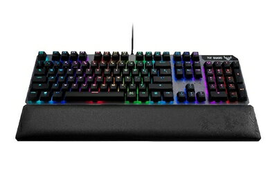 【中古】 ASUS ゲーミングキーボード TUF Gaming K7 オプティカルメック採用 Aura Sync RA03 TUF GAMING K7/LIN/US_1