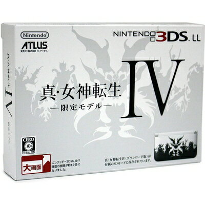 【中古】 ニンテンドー 3DSLL 真・女神転生IV 限定モデル ※本体のみ
