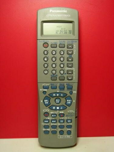 【中古】 パナソニック ビデオリモコン EUR7901KJ0
