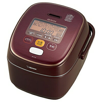 Other - 【中古】 象印 炊飯器 一升 圧力IH式 極め炊き ボルドー NP-YT18-VD