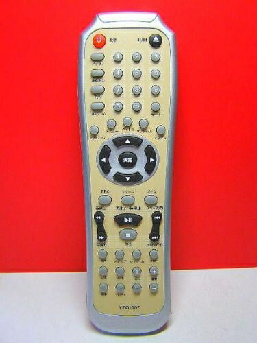 【中古】 YTO DVDリモコン YTO-007