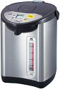 【中古】 タイガー魔法瓶(TIGER) 電気ポット 省スチーム 節電タイマー VE 保温 とく子さん 3L ブラウン PIL-A300-T