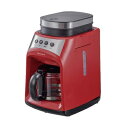 【中古】 レコルト グラインドアンドドリップコーヒーメーカー フィーカ RGD-1 recolte Fika (レッド)