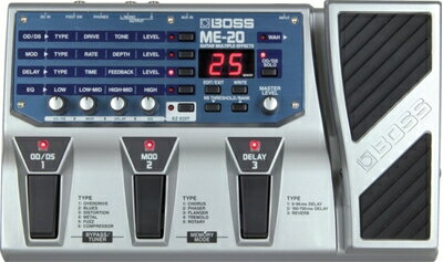 【中古】 BOSS ME-20 GUITAR MULTIPLE EFFECTS ボス ギター用マルチエフェクター