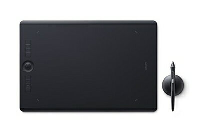 【中古】 ワコム ペンタブレット ペンタブ Wacom Intuos Pro Lサイズ プロ 板タブ Wacom Pro Pen 2 付属 Windows Mac 対応 PTH-860/K0 ブラック