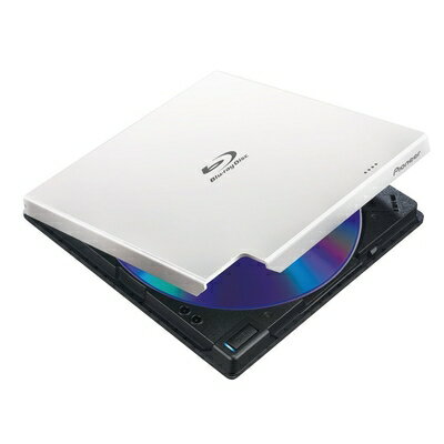 【中古】 Pioneer パイオニア Win & Mac対応 BDXL対応 USB3.0 クラムシェル型ポータブルブルーレイドライブ ホワイト BDR-XD05W2